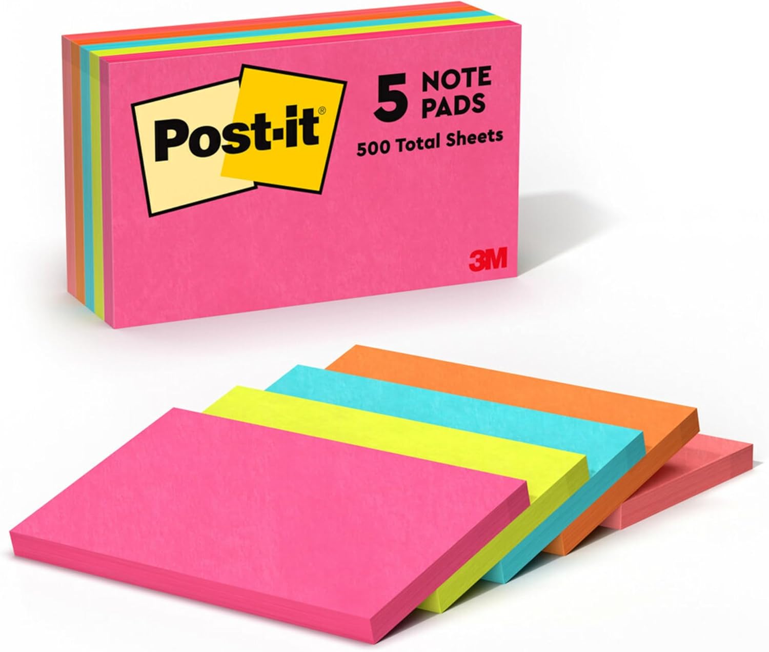 Post It sticky Notes Multi Color 655